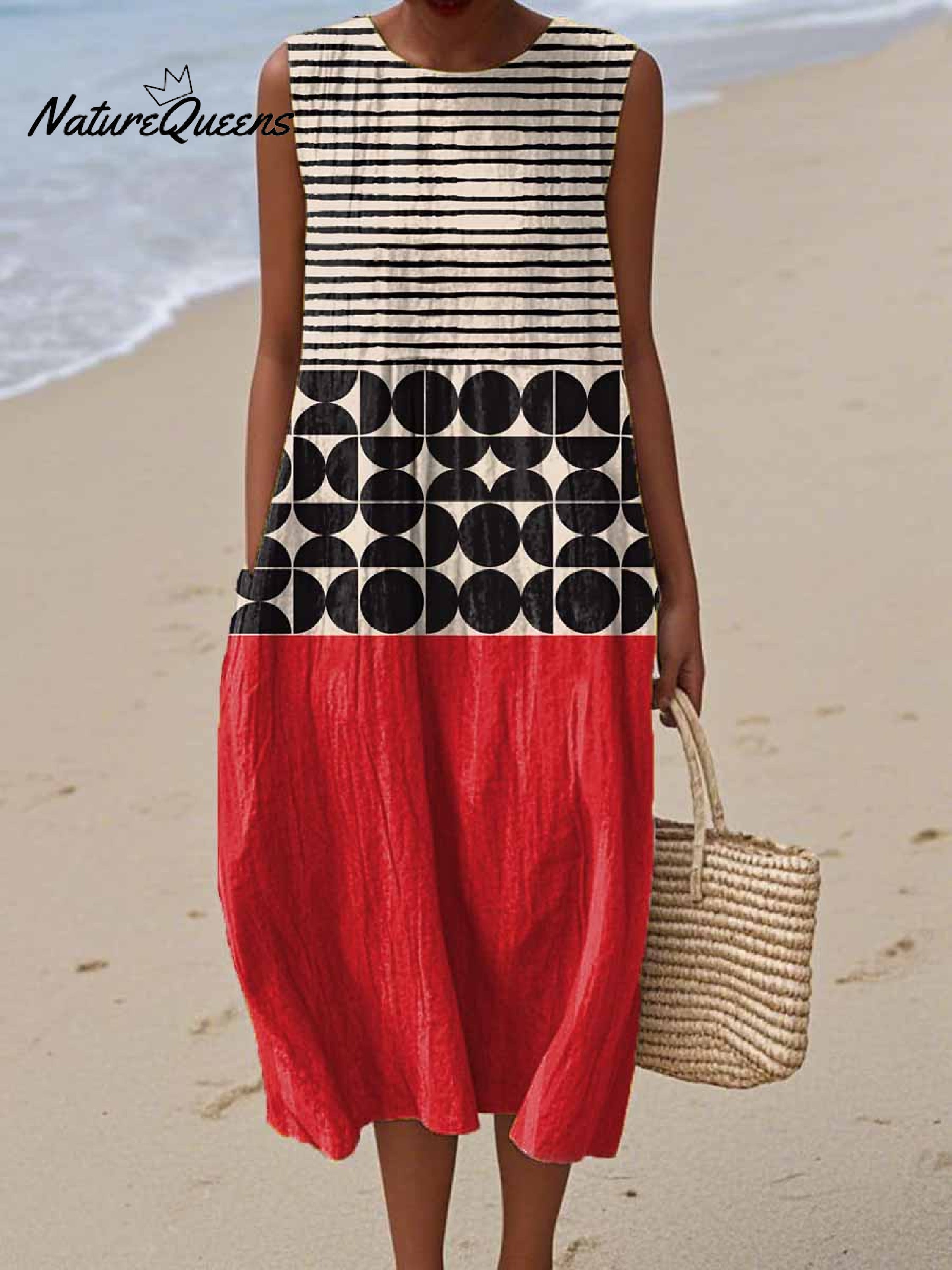 Gitana | Vestido Geo Atardecer