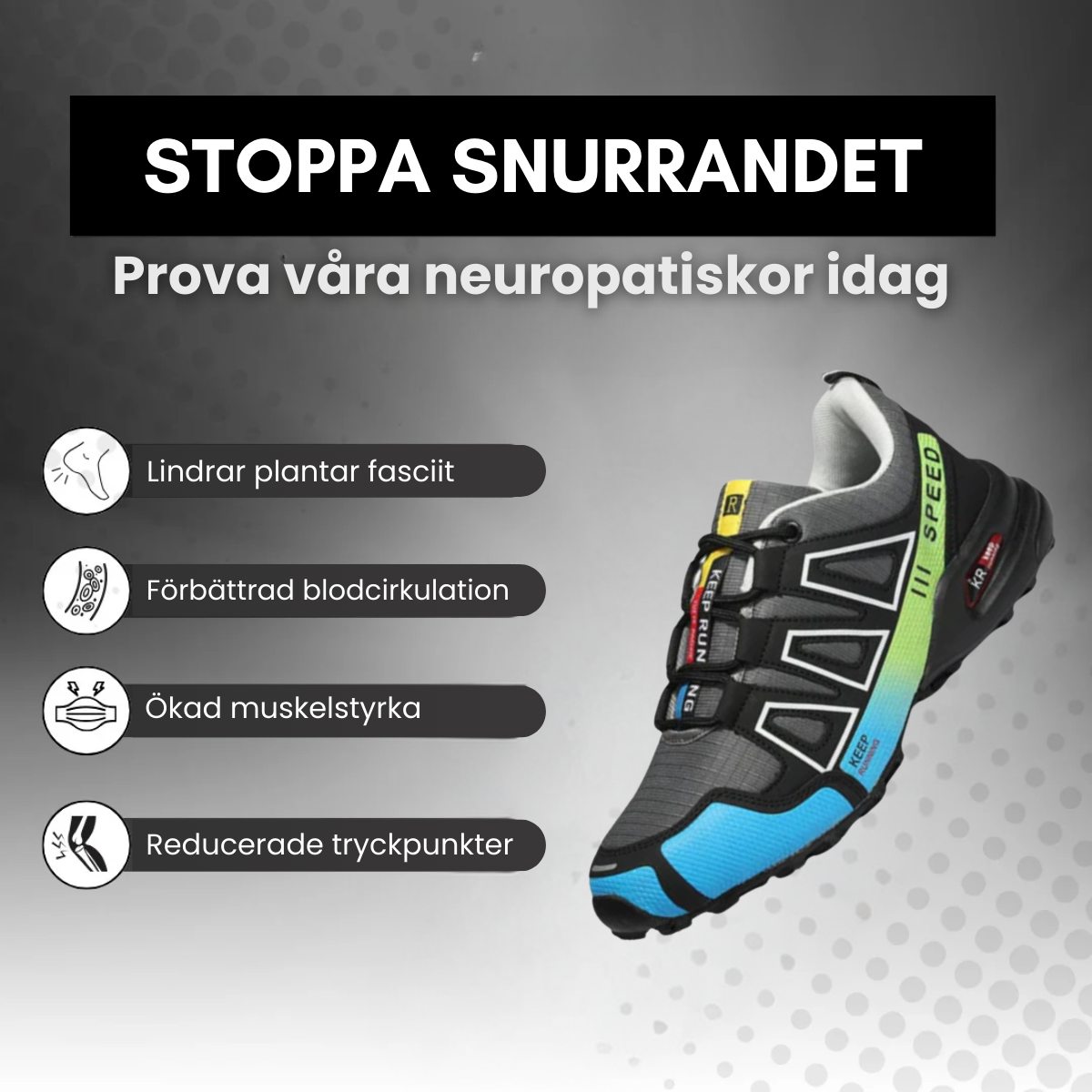 Summit Trek - Herresko for Utendørsbruk | Inkluderer GRATIS Såle (Kopi)