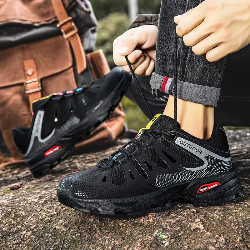 Summit Trail - Herresko for Utendørsbruk | Inkludert GRATIS Ortopedisk Såle