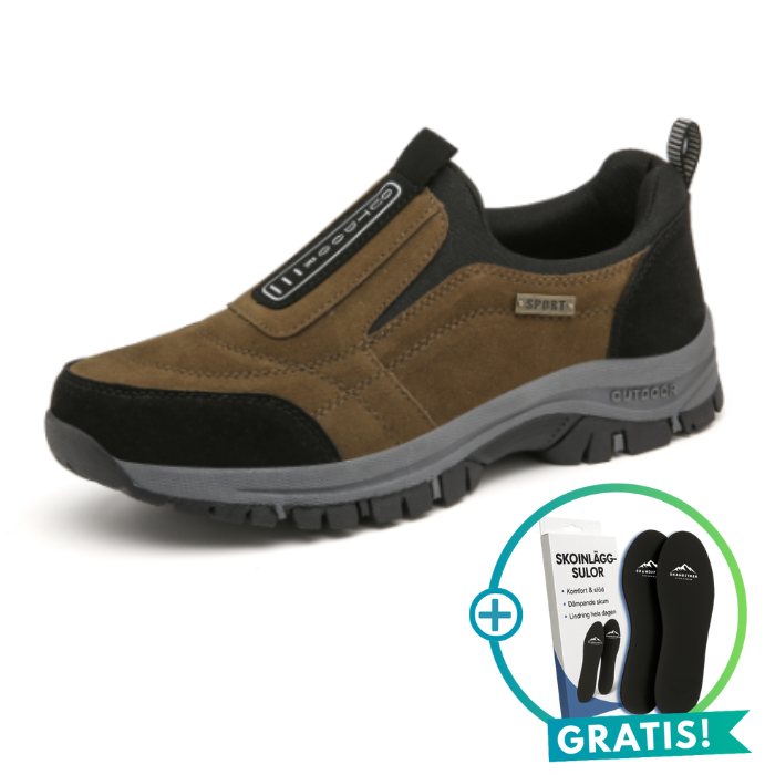 Svennor - Herre Ortopediske Utendørssko | Inkludert GRATIS Ortopedisk Såle