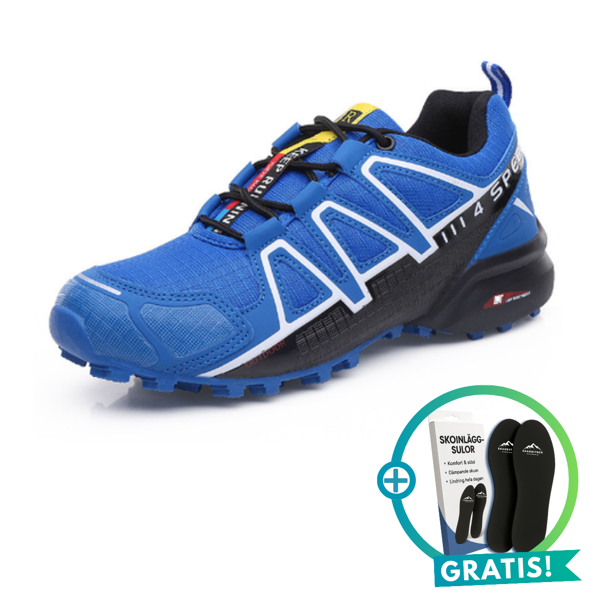 Summit Trek - Herresko for Utendørsbruk | Inkluderer GRATIS Såle