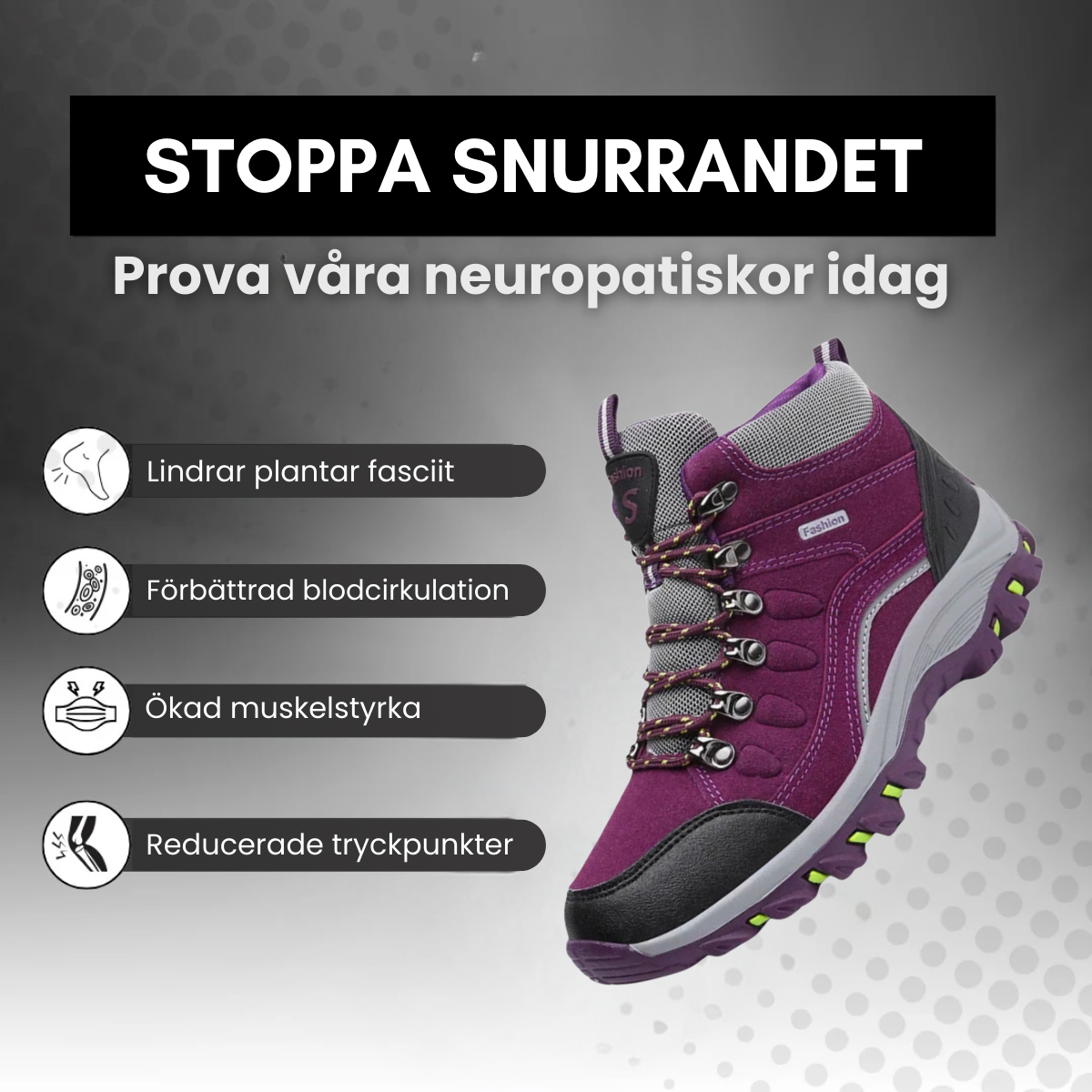 FrostBloom – Dame Vanntette Vandrestøvler