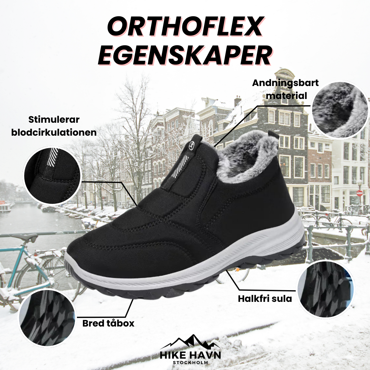 OrthoFlex – Ortopediske Sko for Herrer