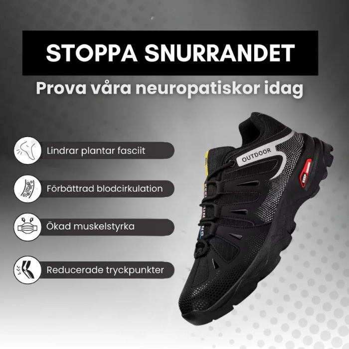 Summit Trail - Herresko for Utendørsbruk | Inkluderer GRATIS Ortopedisk Såle (Kopi)