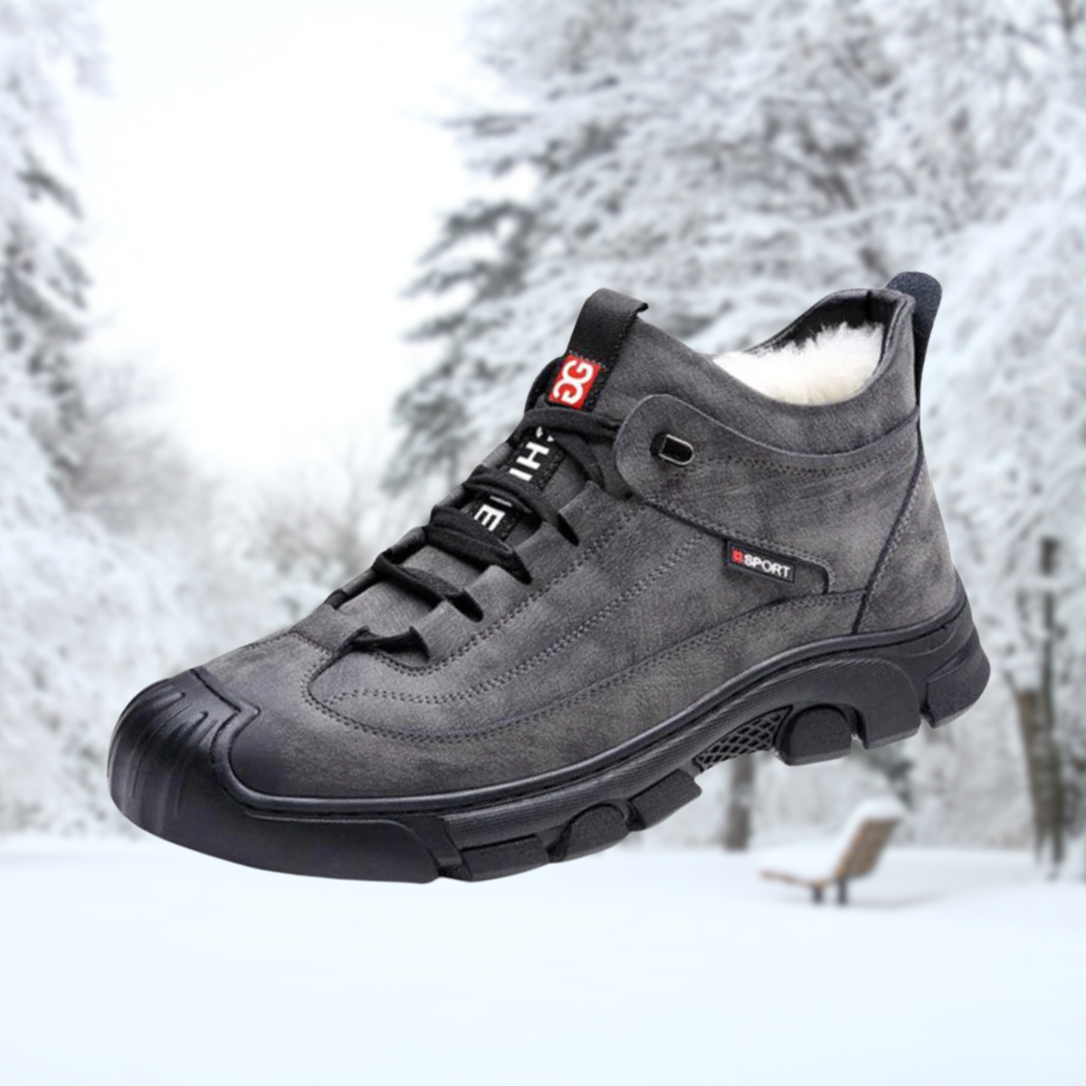 Nordix™ - Vanntette Vinter Sneakers med Fuskepelsfôr
