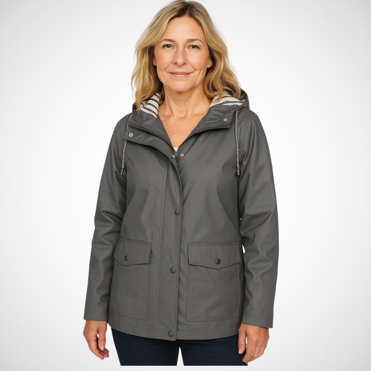 Ashlie | Chaqueta impermeable y cortavientos