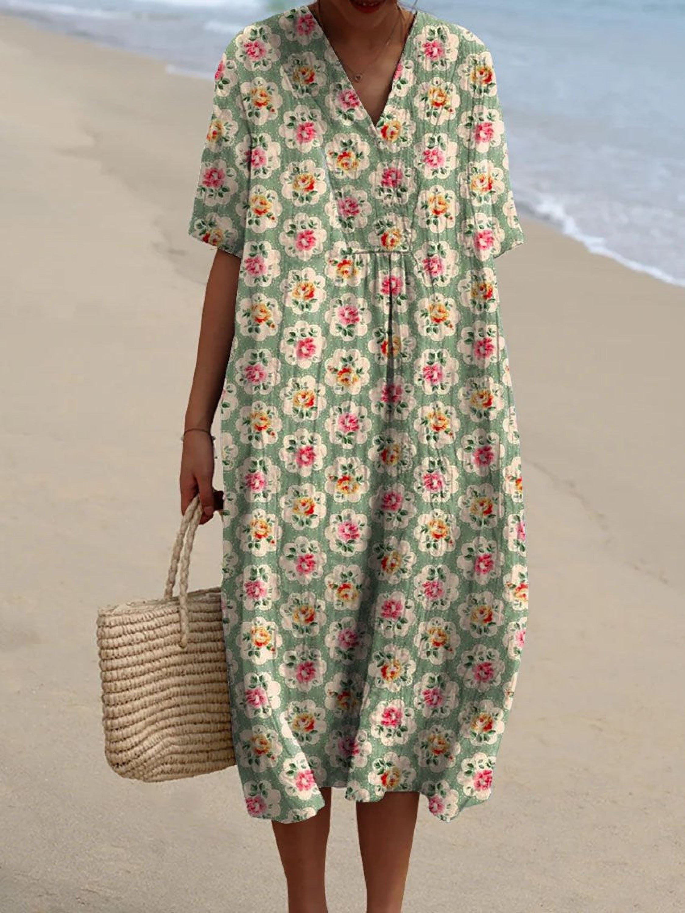 Madia | Vestido vintage de margaritas