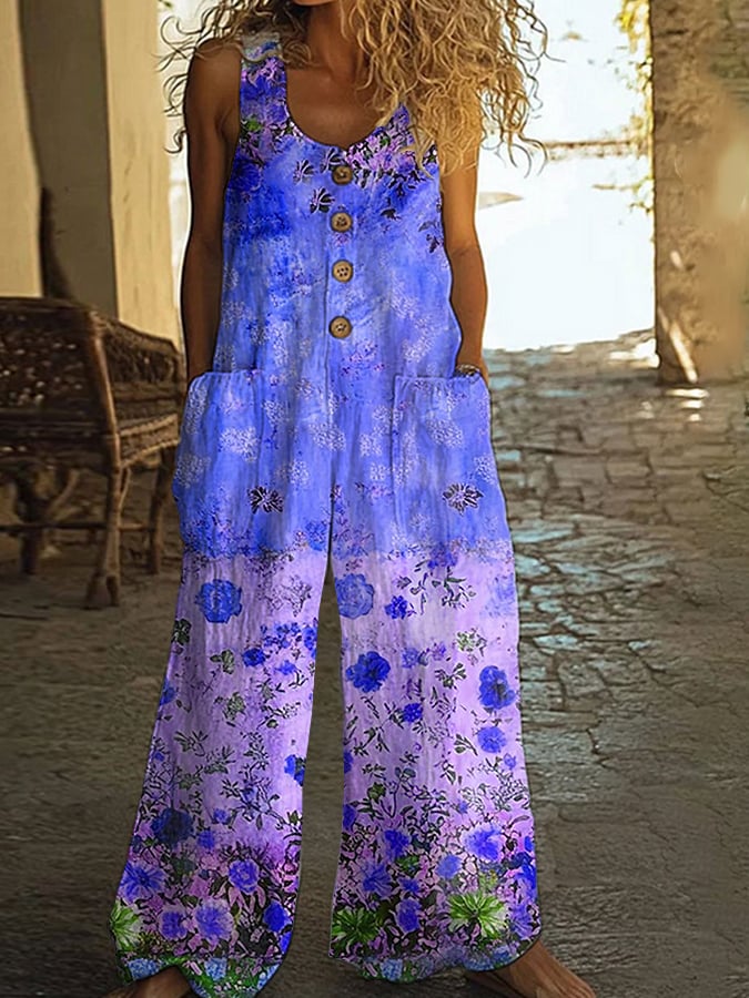 Irune | traje de patchwork floral vintage