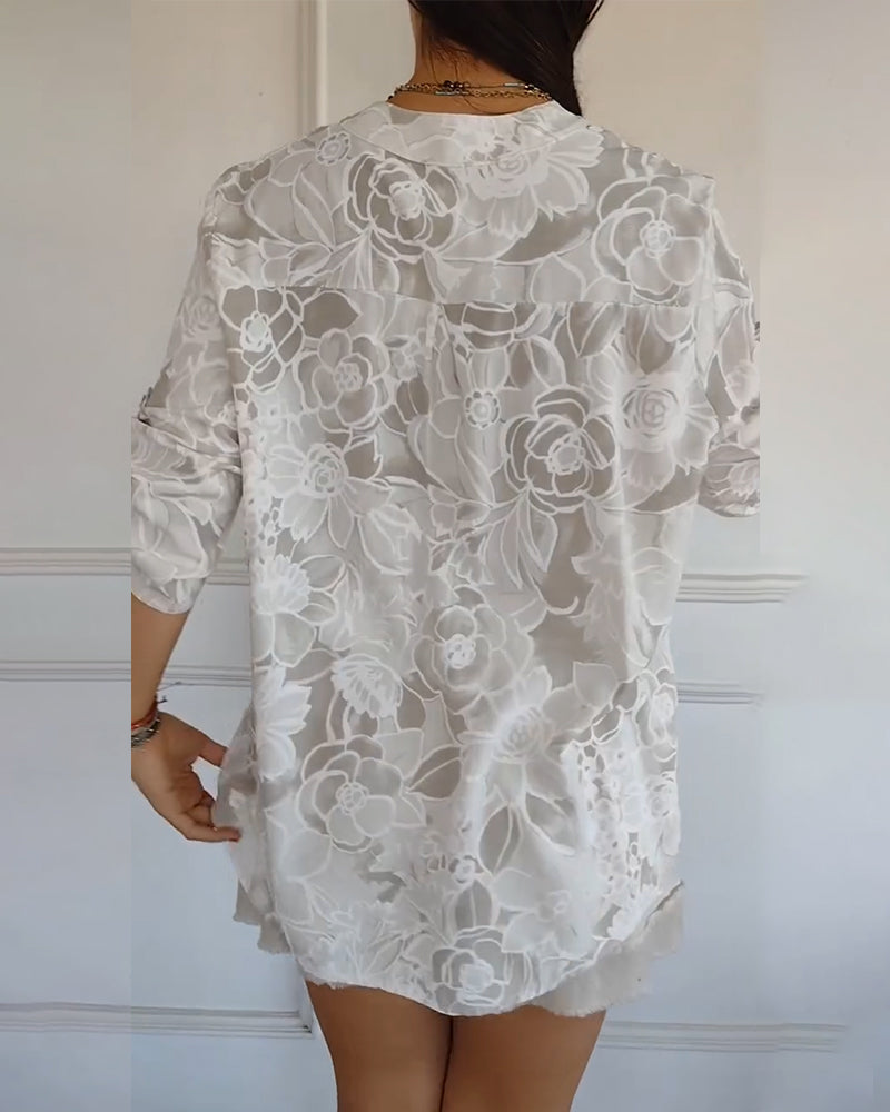 Charie | Blusa con estampado floral