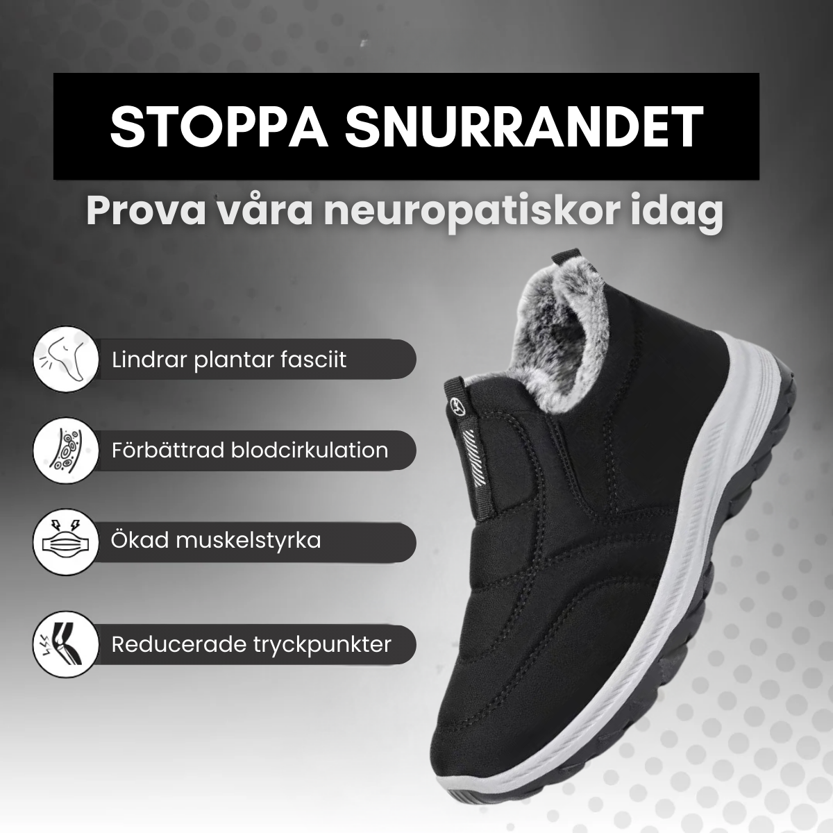 OrthoFlex – Ortopediske Sko for Herrer