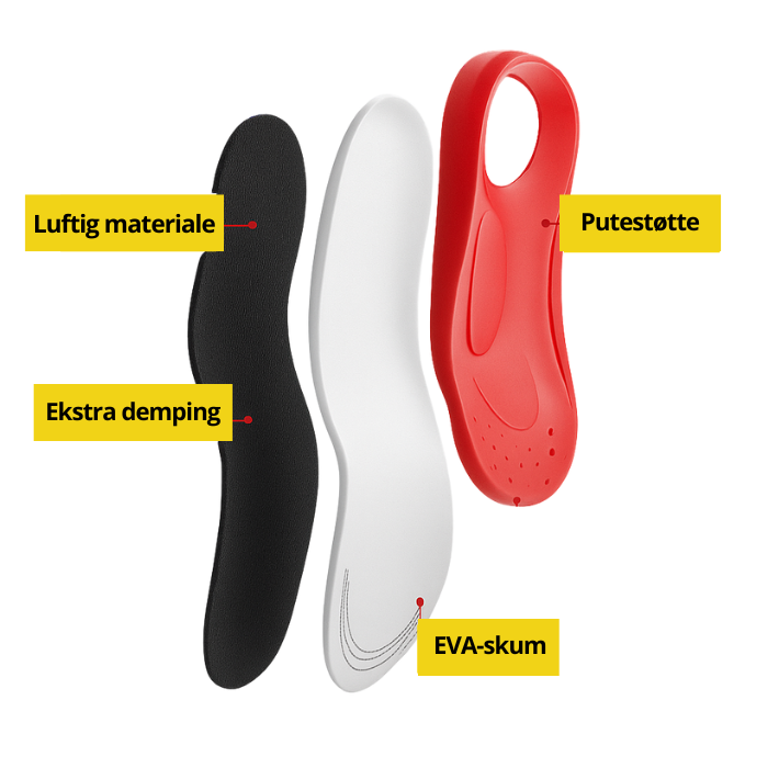 StinaTrek - Vandrestøvler | Inkludert GRATIS Ortopedisk Såle